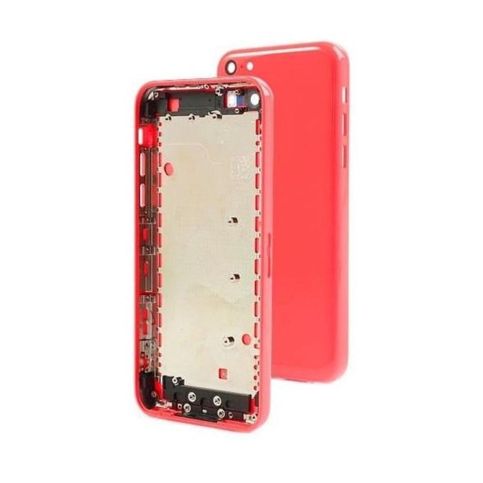 Pink Housing Middle Back Cover for iPhone 5C