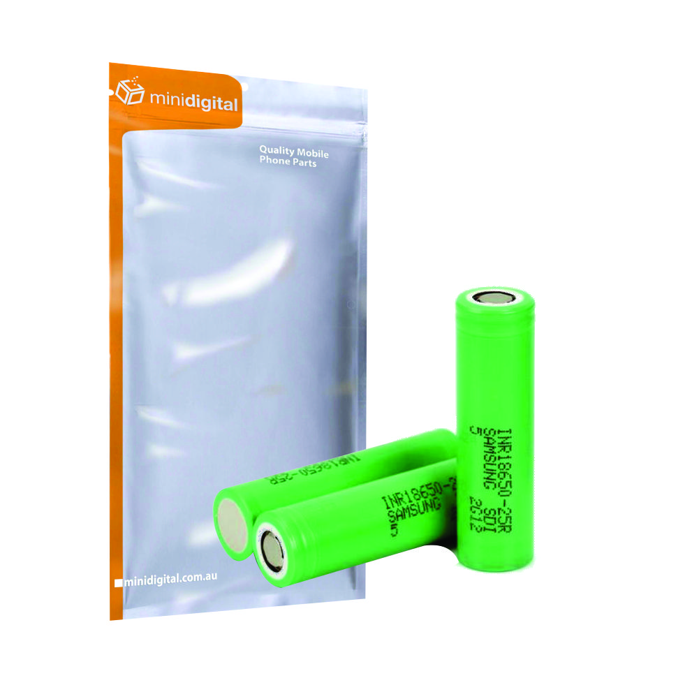 Samsung 18650 INR 25R 2500mAh HIGH CURRENT Rechargeable Lithium Battery Li-ion