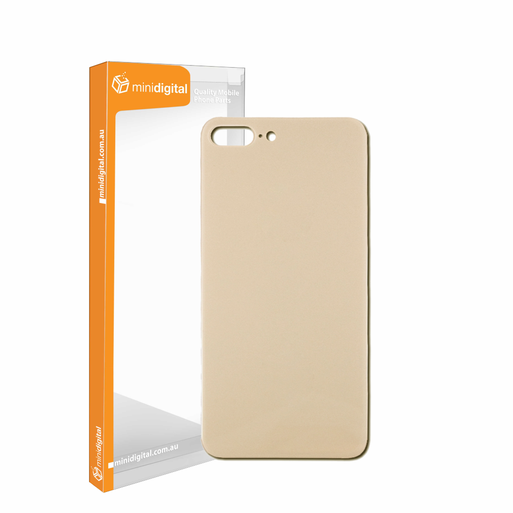 for Apple iPhone 8 Rear Cover Glass in Gold