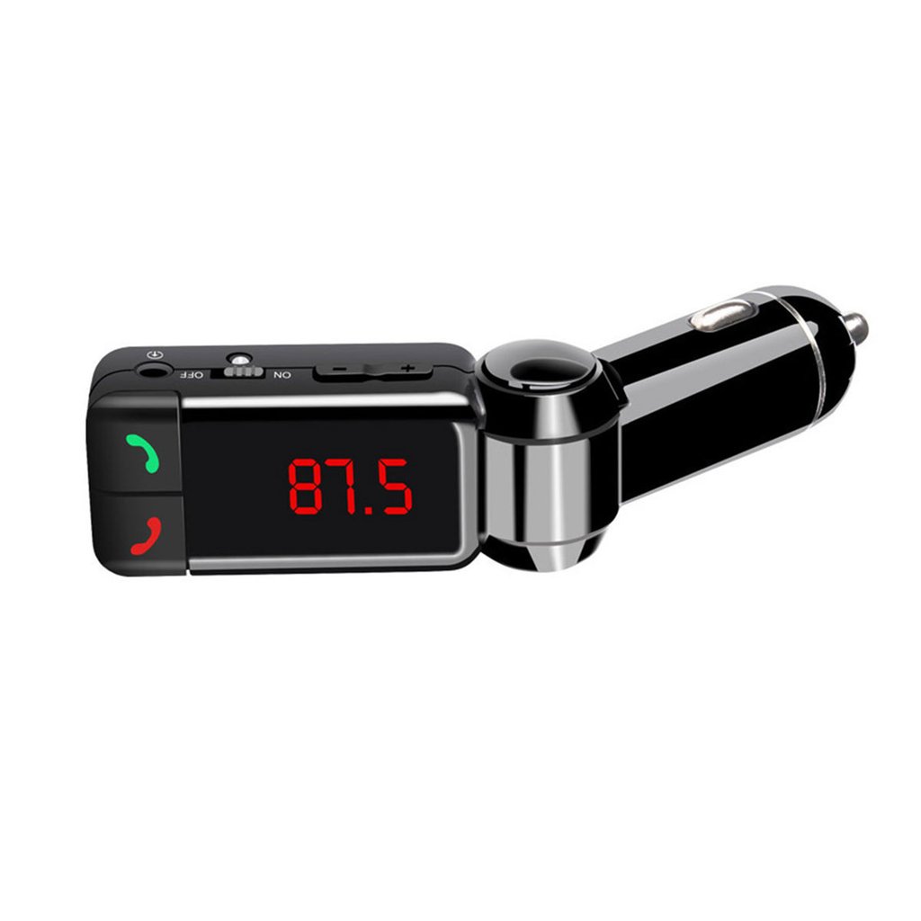 Handsfree Wireless Bluetooth Car Kit FM Transmitter Radio MP3 Player USB Charger