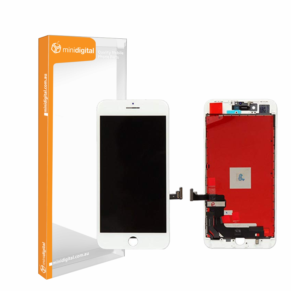 White LCD and touch screen assembly for iPhone 8 Plus 5.5"  Premium Grade