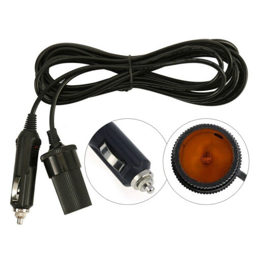 Car Cigarette Lighter Extension Adapter Plug Cable Cord Lead Socket 5m 12V male