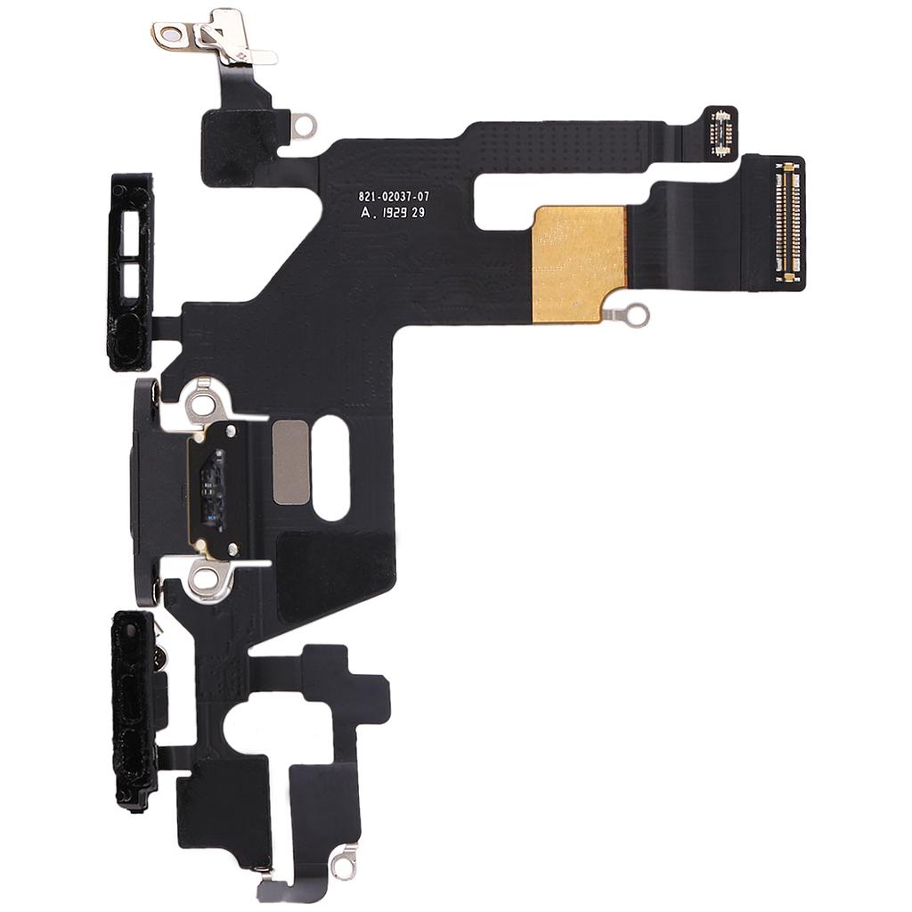 USB Charge Port Assembly for iPhone X Black