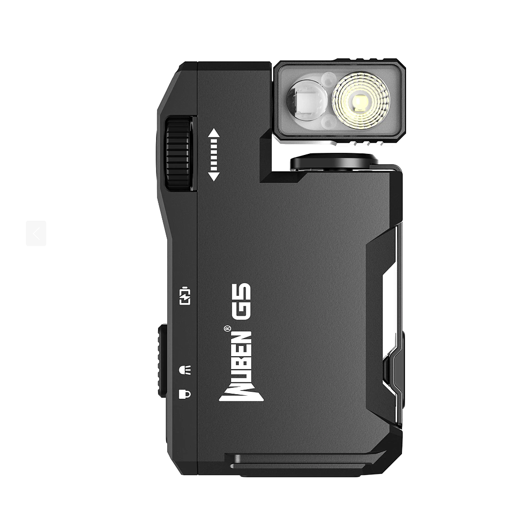 WUBEN G5 400Lumens Keychain Light Mini EDC Flshlight RGB &White USB Rechargeable