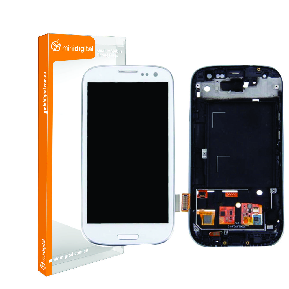 Samsung Galaxy S3 i9300/I9305 LCD Dig White no Frame
