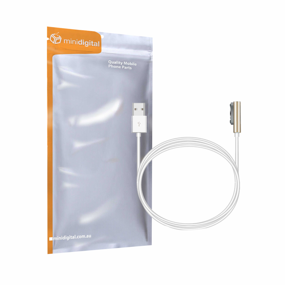 Sony Xperia magnetic charge usb cable (White)