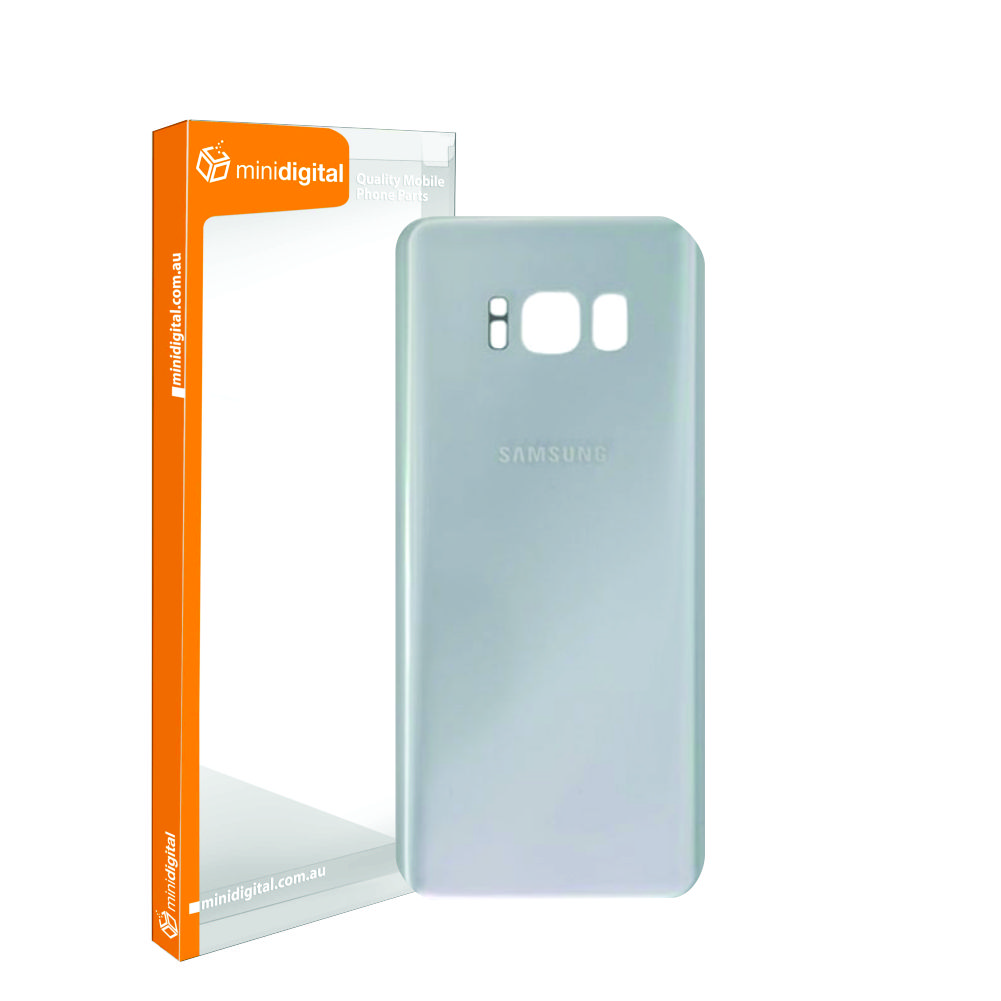 for Samsung Galaxy S8 Plus Back Battery Cover in Silver