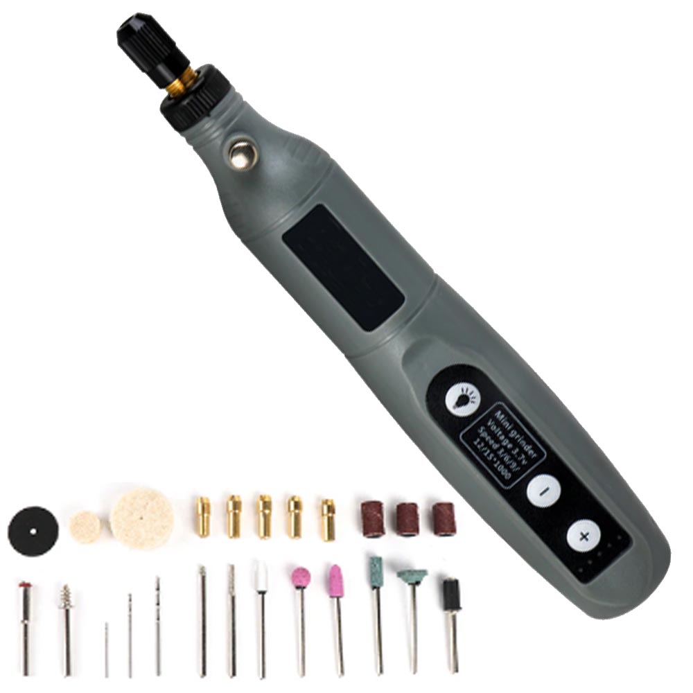 Wireless Engraving Pen Rechargeable Mini Cordless Drill Pen Rotary Tool Grinding